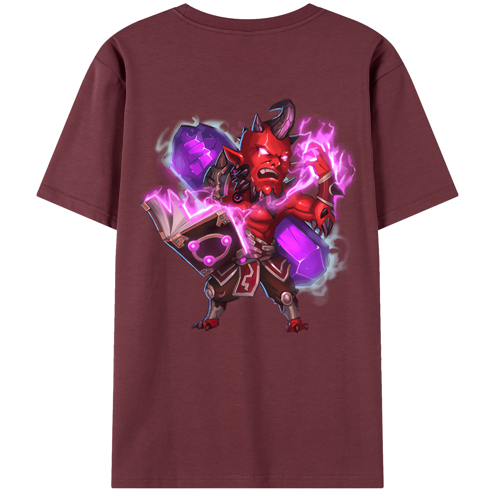 リーグ・オブ・レジェンド League of Legends LOL 綿100％半袖Tシャツ（背面プリント）
